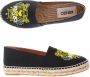 Kenzo Tijgerprint Espadrilles voor Modieuze Vrouwen Black Dames - Thumbnail 2