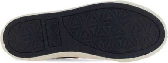 Kenzo Slip-On Rubberen Zool Sneaker Black Heren