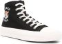 Kenzo Canvas High Top Sneakers met Lucky Tiger Print Black - Thumbnail 4