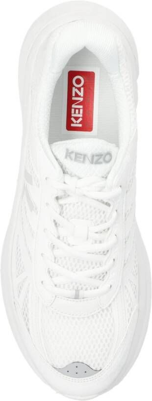 Kenzo Sneakers met logo White Heren