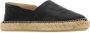 Kenzo Stijlvolle zwarte leren espadrilles Black Dames - Thumbnail 2