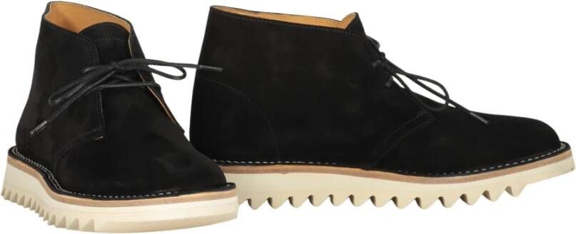 Kenzo Suede Desert Boots Black Heren