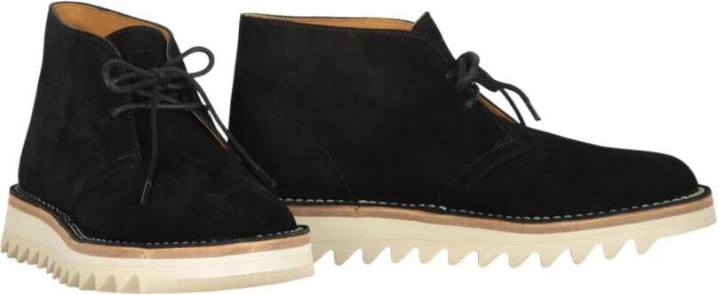 Kenzo Suede Desert Boots met Ronde Neus Black Dames