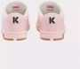 Kenzo Witte Roze Leren Sneakers Pink Dames - Thumbnail 2