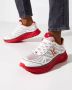 Kenzo Mesh Sneakers met Matte Overlays White Heren - Thumbnail 3