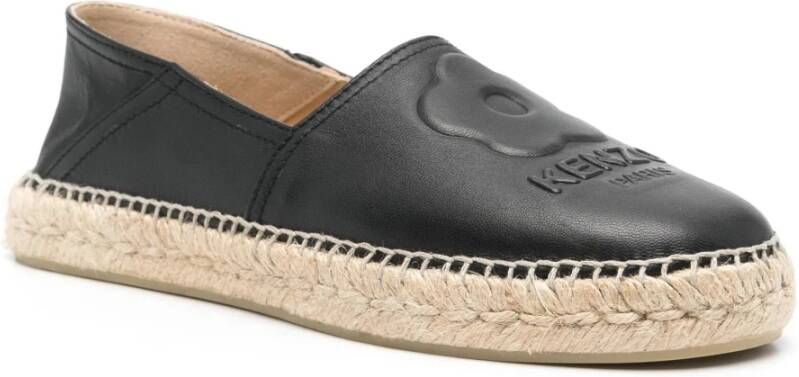 Kenzo Zwarte Instap Espadrilles Black Dames