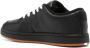 Kenzo Zwarte Korrelige Leren Sneakers Logo Patch Black Heren - Thumbnail 3