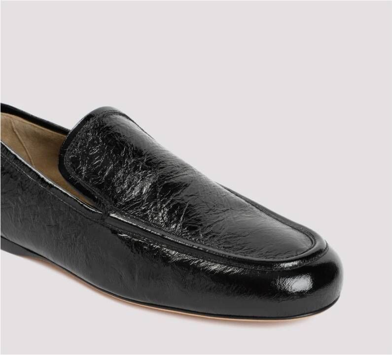 Khaite Alessia Zwarte Loafers Black Dames