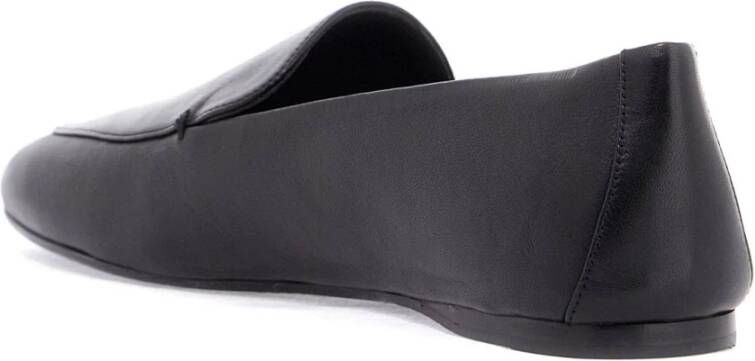 Khaite Nappa Leren Loafers Black Dames