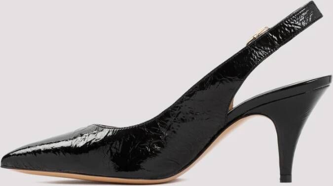 Khaite Zwarte River Slingback Pumps Black Dames