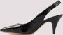 Khaite Zwarte River Slingback Pumps Black Dames - Thumbnail 2