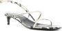 Khaite Slangenprint Kitten Heel Sandalen White Dames - Thumbnail 2