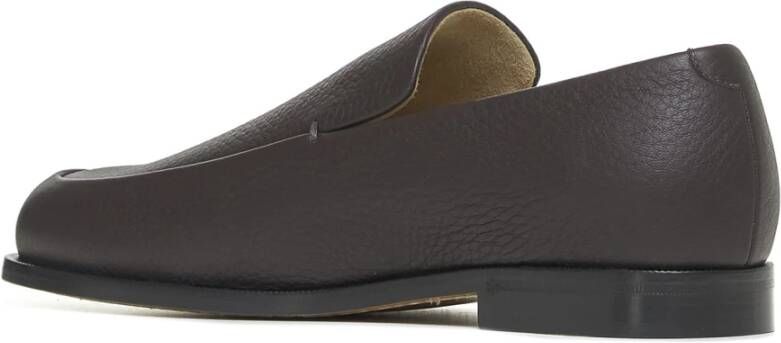 Khaite Stijlvolle Alessio Loafer Platte Schoenen Brown Dames