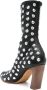 Khaite Studded Zwarte Leren Enkellaarzen Black Dames - Thumbnail 3