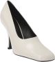 Khaite Vierkante Neus Hoge Hak Pumps Beige Dames - Thumbnail 2