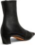 Khaite Zwarte Leren Westerse Stijl Enkellaarzen Black Dames - Thumbnail 5