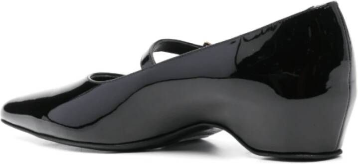 Khaite Zwarte puntige neus balletflats Black Dames