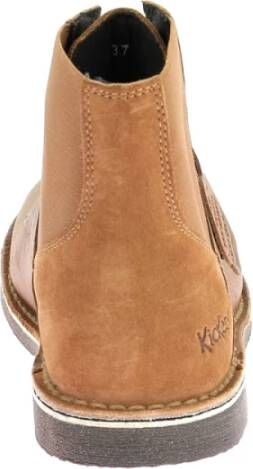 Kickers Comfort Boots Kick Liti Brown Dames