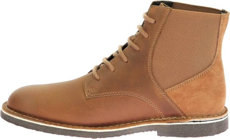 Kickers Comfort Boots Kick Liti Brown Dames