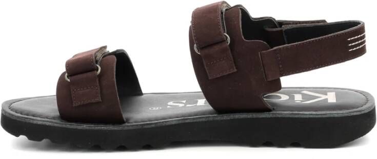 Kickers Comfort Sandalen Kick Neos Brown Heren