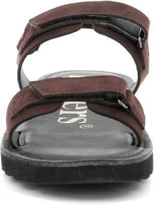 Kickers Comfort Sandalen Kick Neos Brown Heren