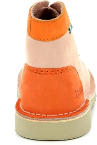 Kickers Comfortabele Kick Col Booties Pink Dames