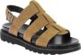 Kickers Comfortabele Leren Sandalen Neosinead Brown Dames - Thumbnail 3