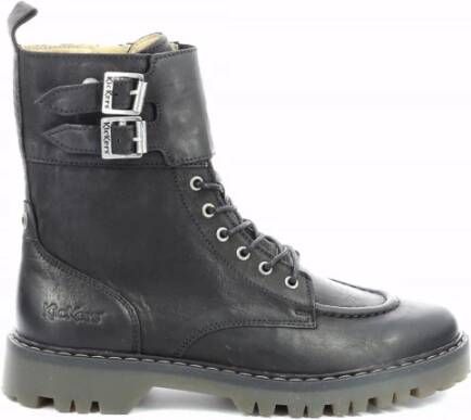 Kickers Deckranger Boots Zwart Dames