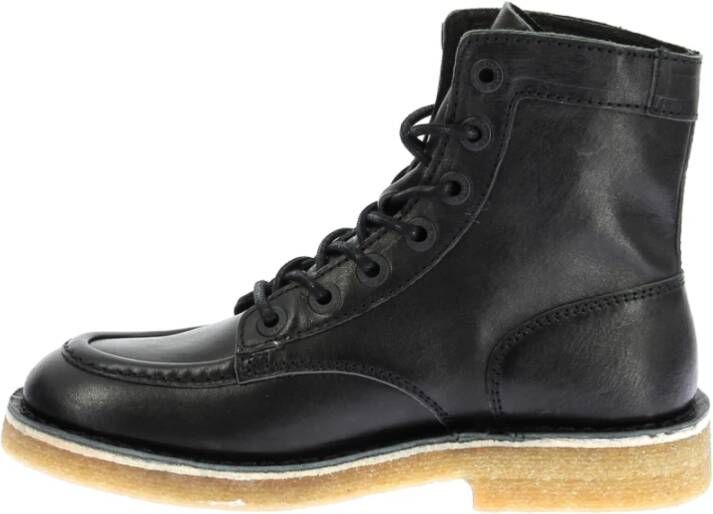 Kickers Denim Veterschoenen Kick Orijeans Black Dames