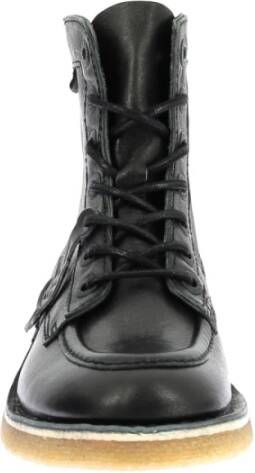 Kickers Denim Veterschoenen Kick Orijeans Black Dames