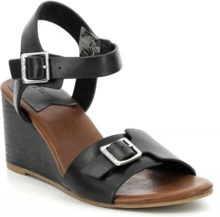 Kickers Kick Vodou Wedges Black Dames