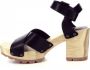 Kickers Kick Wise High Heel Sandals Black Dames - Thumbnail 5