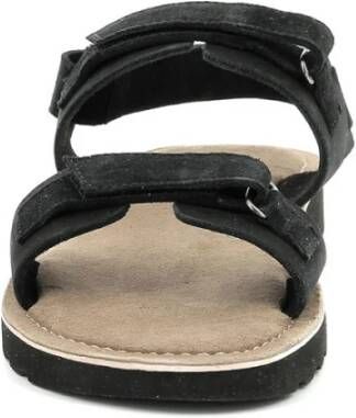 Kickers Kickeos Flat Sandals Zwart Heren