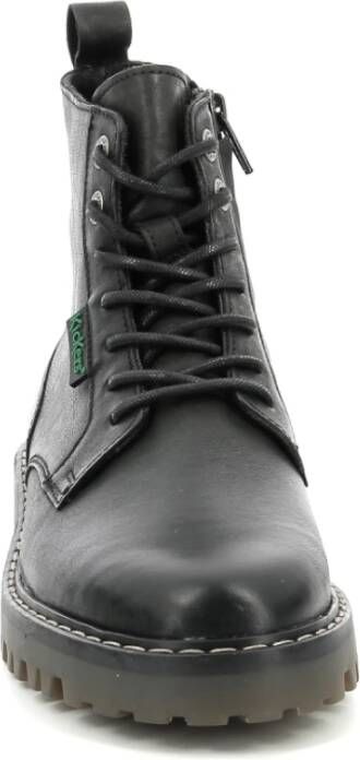 Kickers Lace-up Boots Zwart Dames