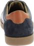 Kickers Lage Top Leren Sneakers Blue Heren - Thumbnail 3