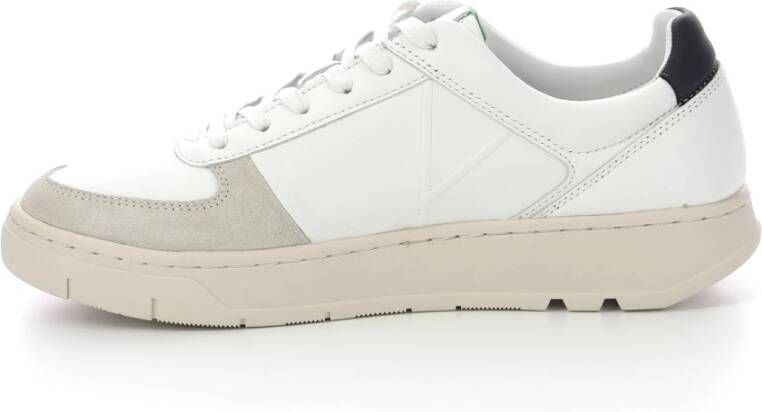 Kickers Lage Top Leren Sneakers Kick Allow White Heren