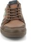 Kickers Lage Top Leren Sneakers Kick Trigolo Brown Heren - Thumbnail 9