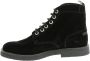 Kickers Legendarische Veterschoenen van Leer Black Dames - Thumbnail 4