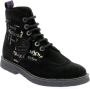 Kickers Legendarische Veterschoenen van Leer Black Dames - Thumbnail 2