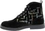 Kickers Legendarische Veterschoenen van Leer Black Dames - Thumbnail 3