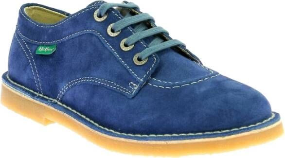 Kickers Stijlvolle Kick Karma Derby Schoenen Blue Heren