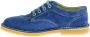 Kickers Stijlvolle Kick Karma Derby Schoenen Blue Heren - Thumbnail 4