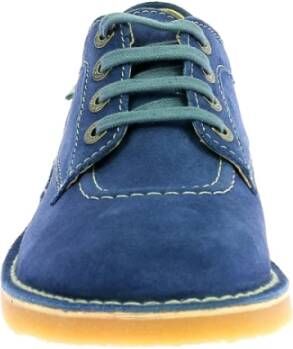 Kickers Stijlvolle Kick Karma Derby Schoenen Blue Heren