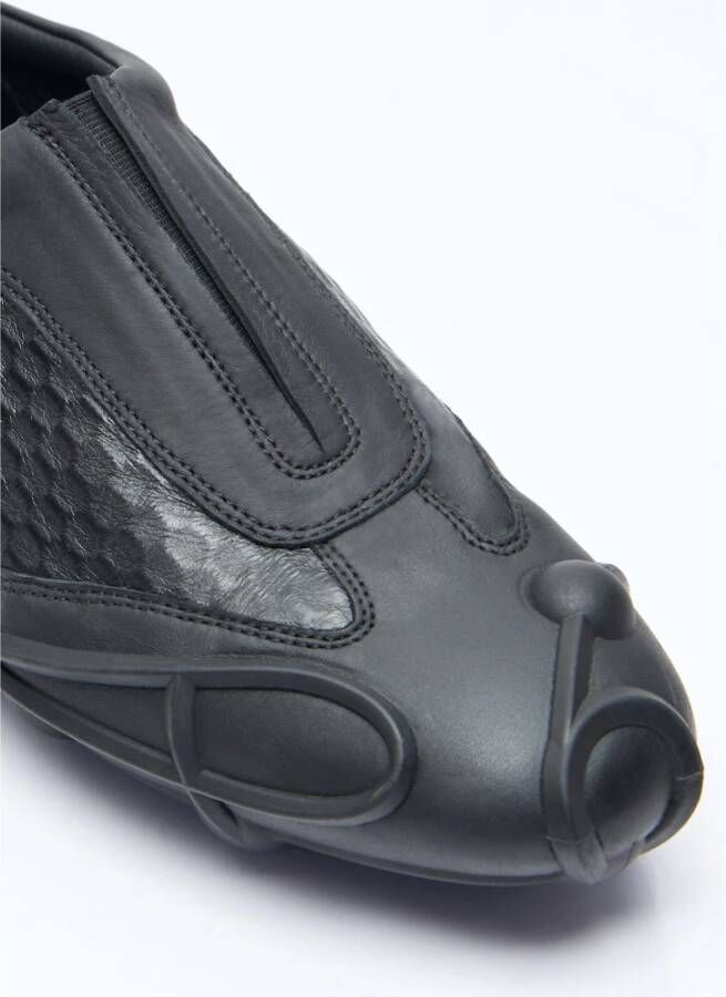 Kiko Kostadinov Elastische Instap Schoenen met Verhoogde Piping Black Dames