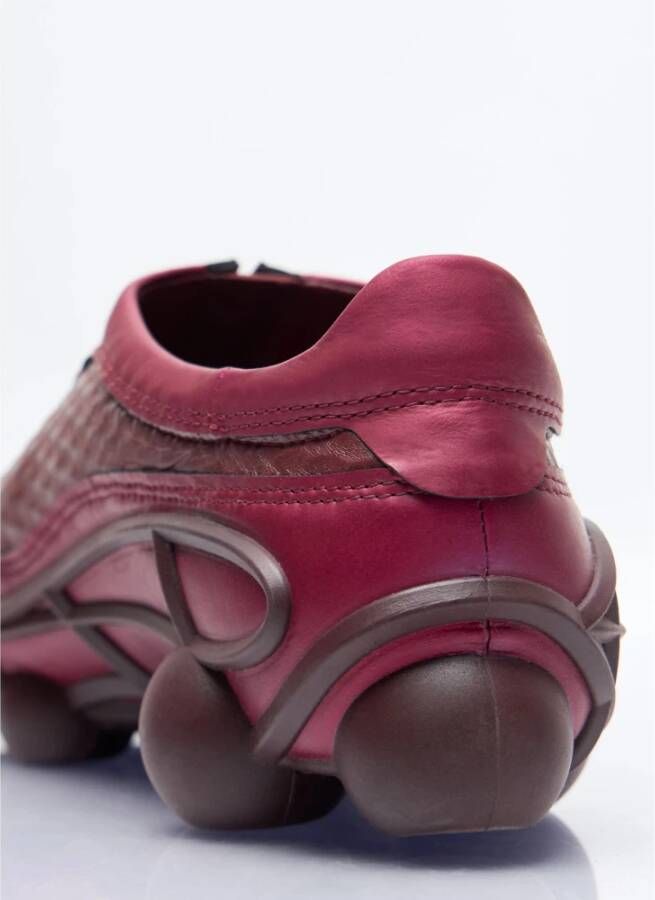 Kiko Kostadinov Elastische Instap Schoenen met Verhoogde Piping Red Dames