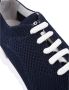 Kiton Blauwe Gebreide Hardloopschoenen Blue Heren - Thumbnail 4