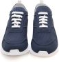 Kiton Canvas Sneaker met Non-Slip Sole Blue Heren - Thumbnail 5