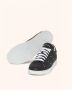 Kiton Contraststiksel Leren Sneakers Black Heren - Thumbnail 3