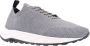 Kiton Geperforeerde stof lage-top sneakers Gray Heren - Thumbnail 2