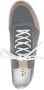 Kiton Grijze Stof en Leren Sneakers Gray Heren - Thumbnail 4